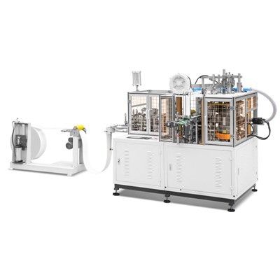 Máquina para fazer tampas de copo de papel